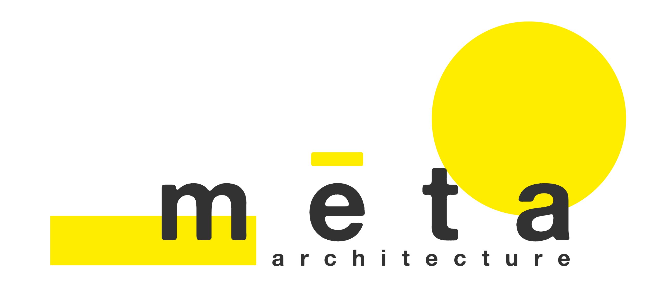 Logo Meta Architecture. Partenaire Woodshop charpente à Guérande pour ossature bois, charpente traditionnelle, isolation biosourcée, aménagements extérieurs et menuiserie.